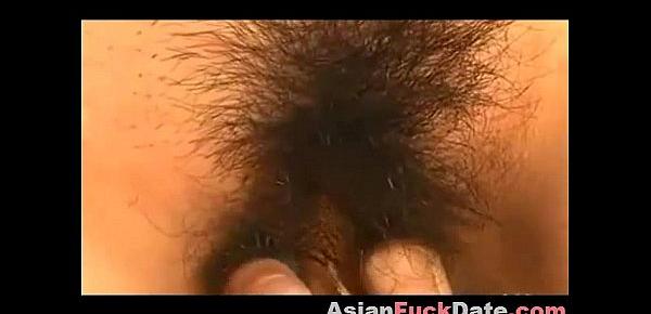 Hairy Asian Babe